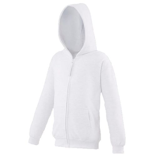 Awdis Just Hoods Kids Zoodie Arctic White